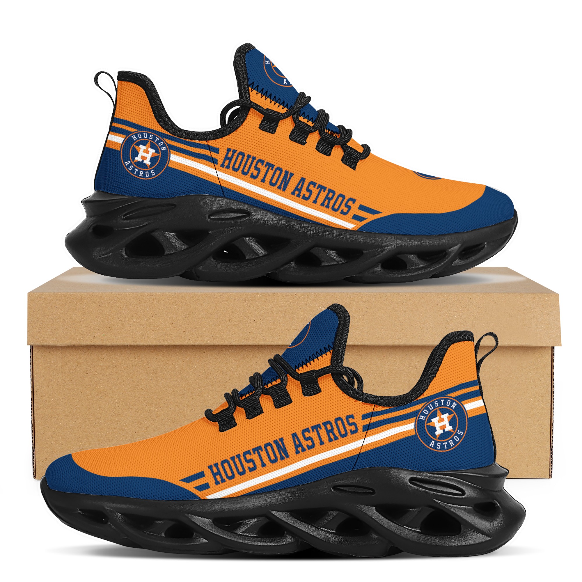 Men's Houston Astros Flex Control Sneakers 006